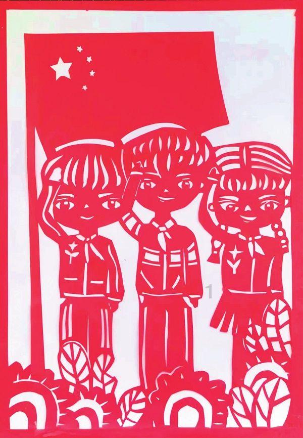 五彩几何塔